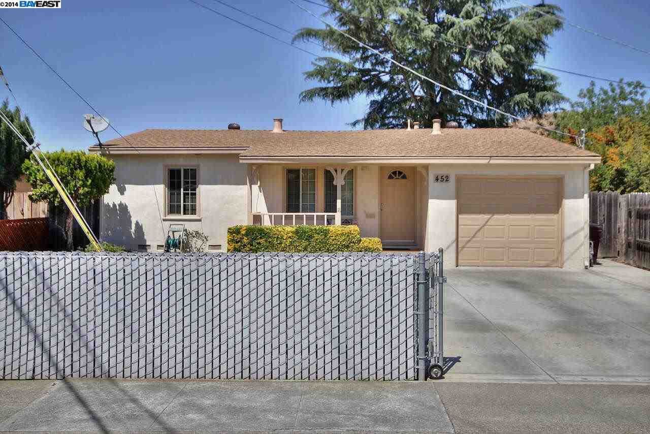 Property Photo: 452 Revere Ave CA 94544