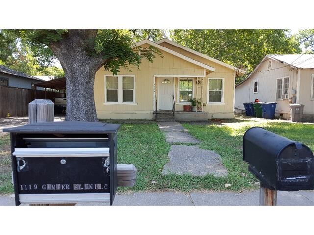 Property Photo: 1119 Gunter Street TX 78702