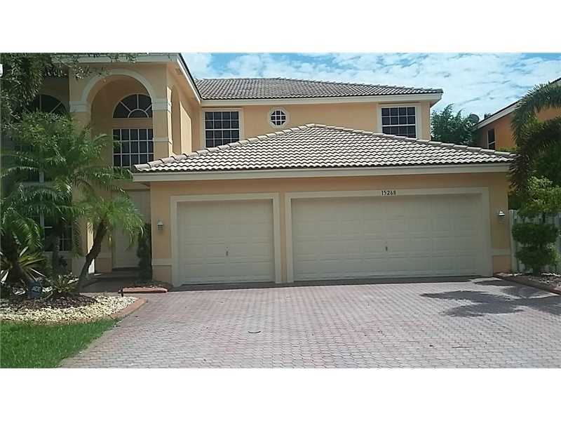 Property Photo: 15268 SW 21st Pl FL 33027