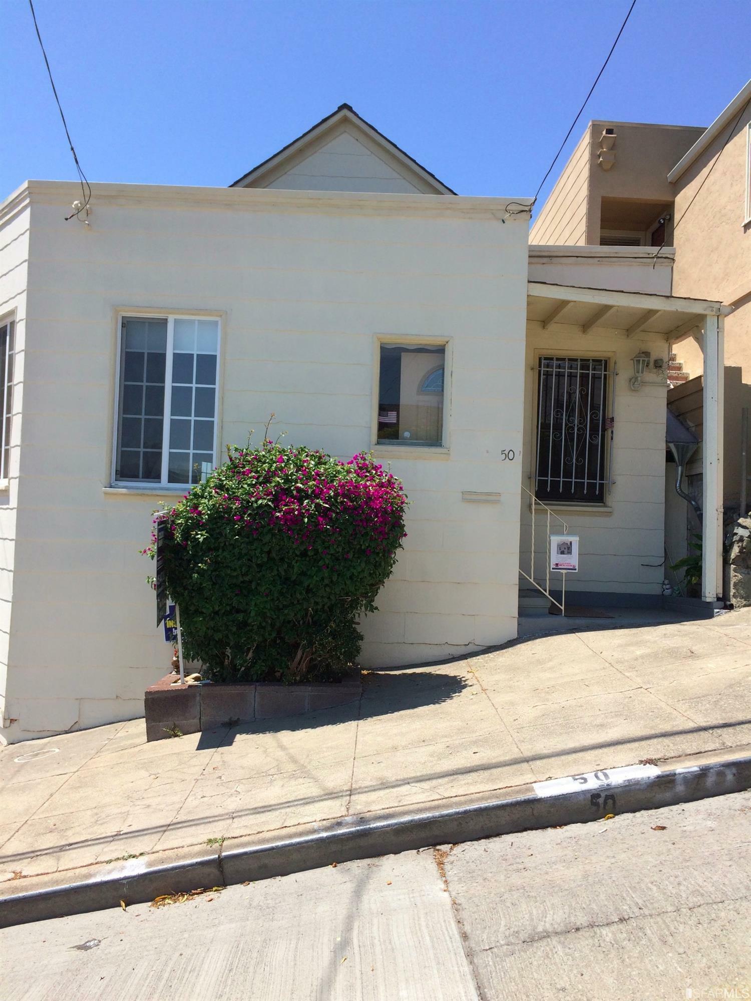 Property Photo: 50 Mill Street CA 94134