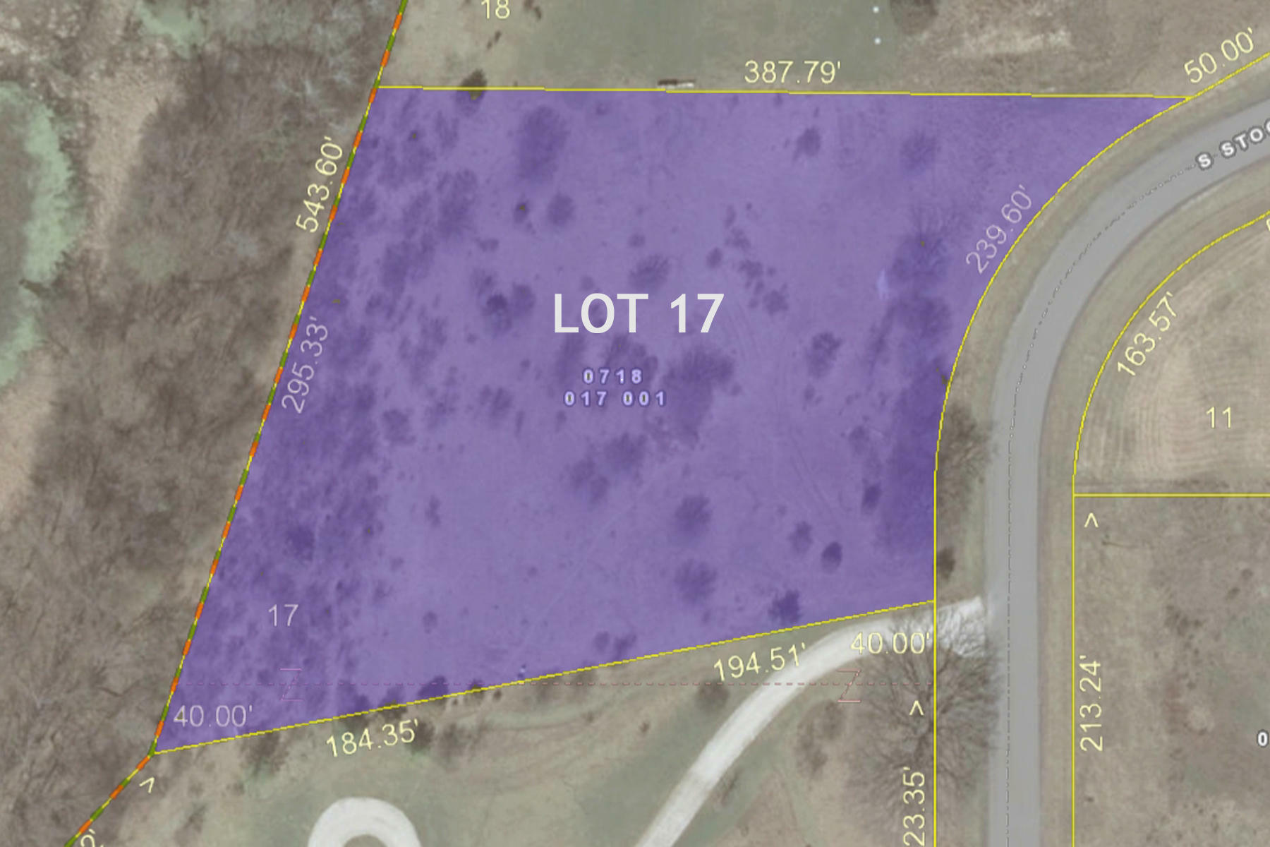 Property Photo: Lt 17 Stocks Rd WI 53066