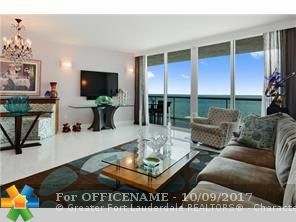 Property Photo:  1 N Ocean Blvd 1404  FL 33062 