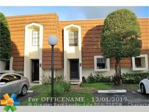 Property Photo: 166 NW 115th Ter 166 FL 33325
