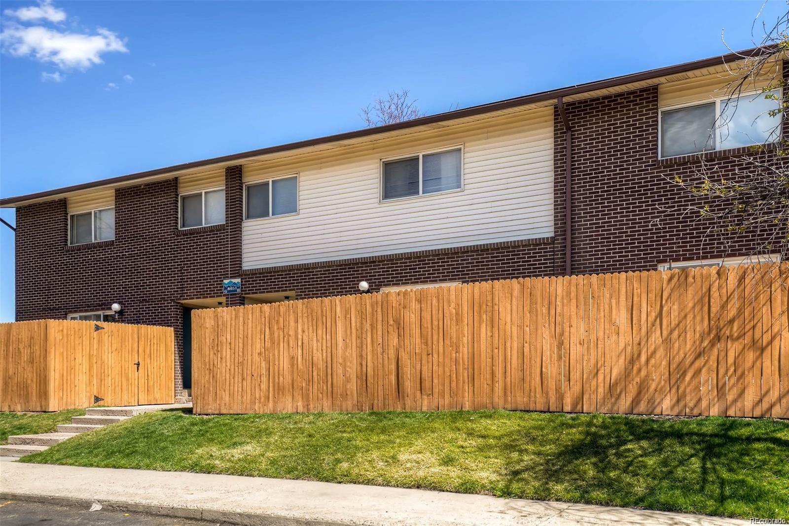 Property Photo:  8051 Wolff Street Unit H  CO 80031 
