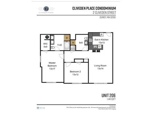 Property Photo:  2 Cliveden Street 306E  MA 02169 