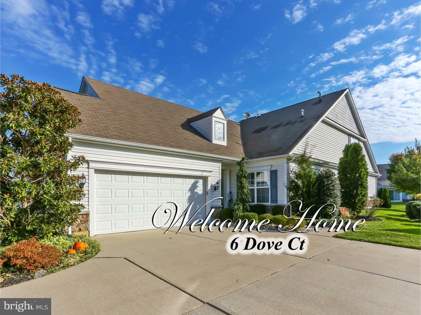 Property Photo:  6 Dove Court  NJ 08690 