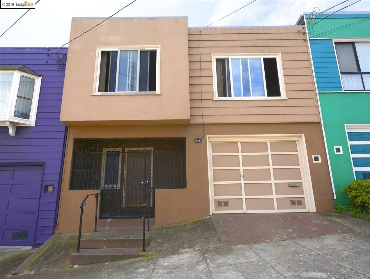 Property Photo:  821 Mount Vernon Ave  CA 94112 