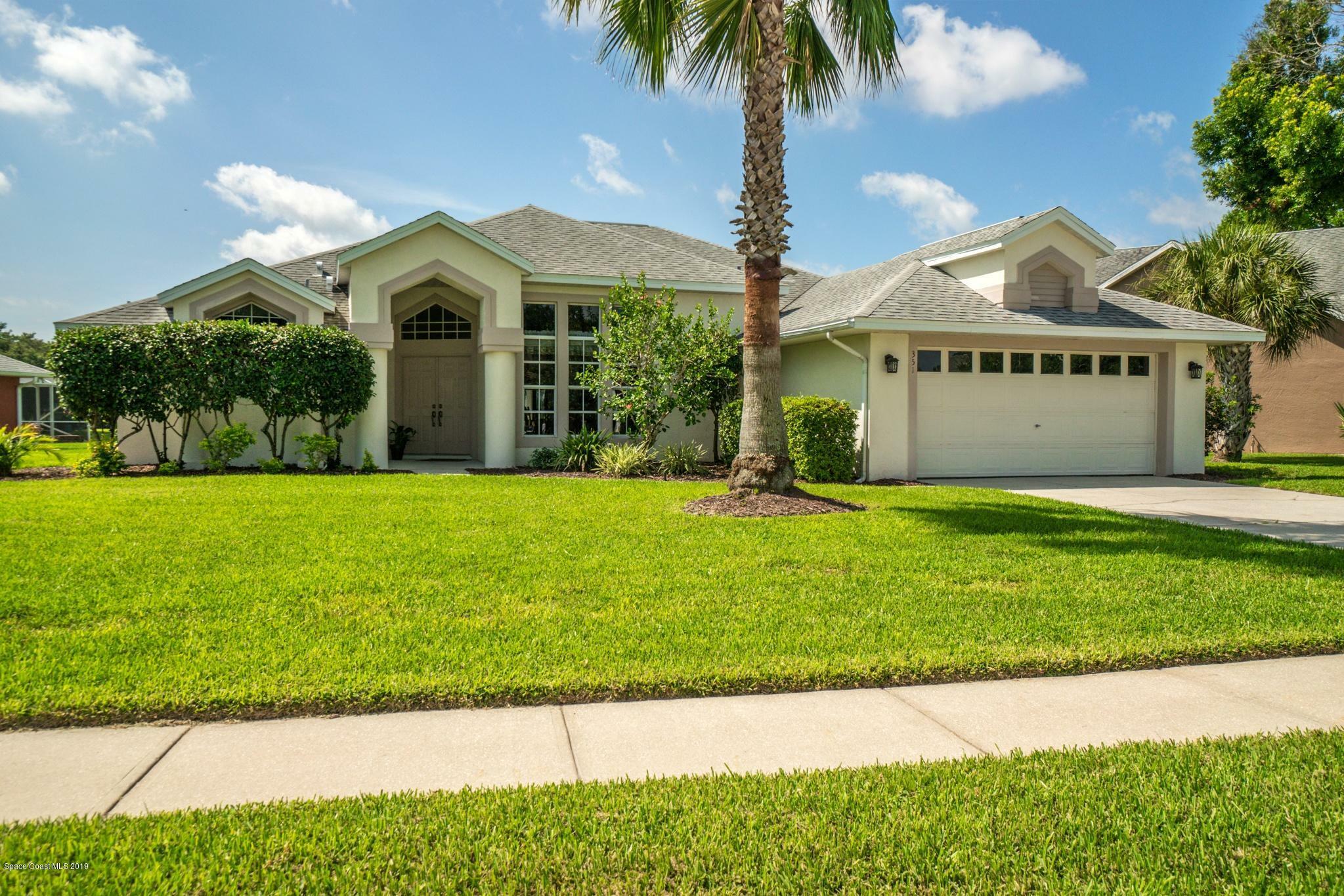 Property Photo:  351 Lake Victoria Circle  FL 32940 