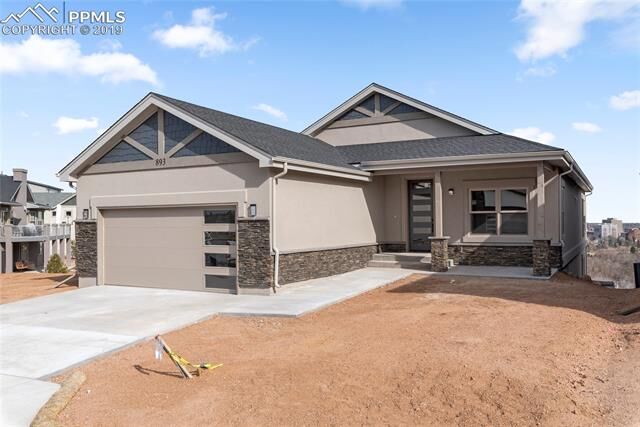Property Photo:  893 Uintah Bluffs Place  CO 80904 