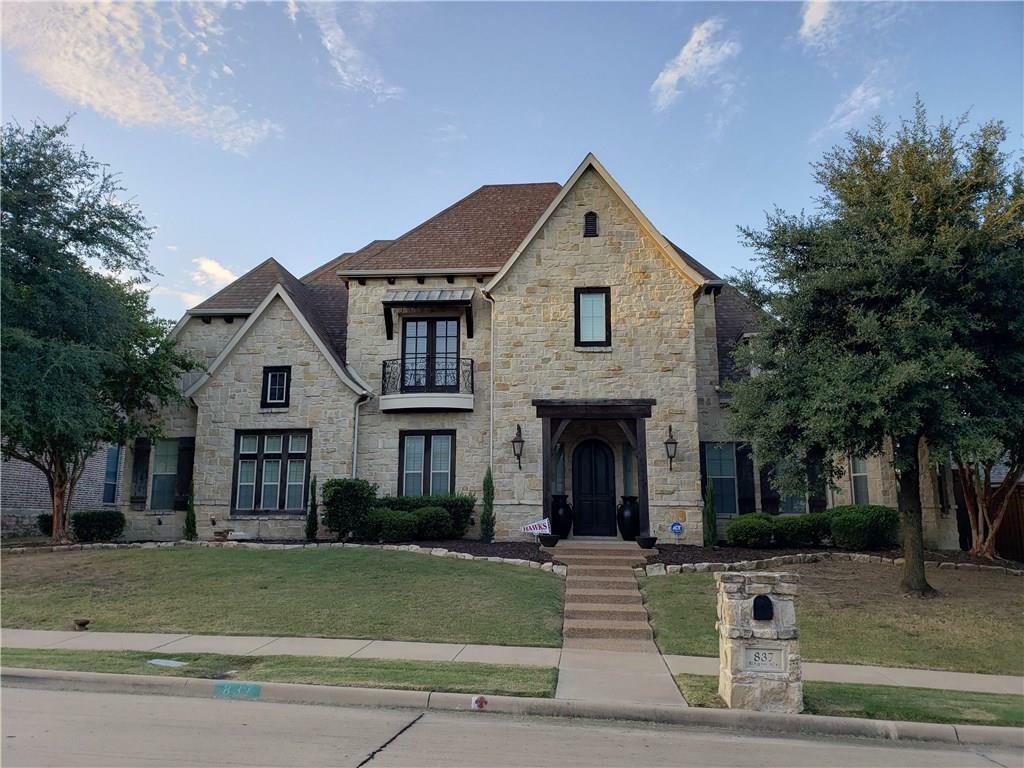Property Photo: 837 Elgin Court TX 75032