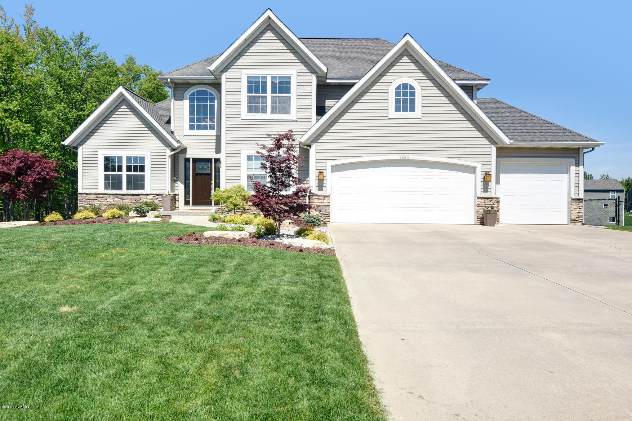 Property Photo: 9360 Windward Drive MI 49460