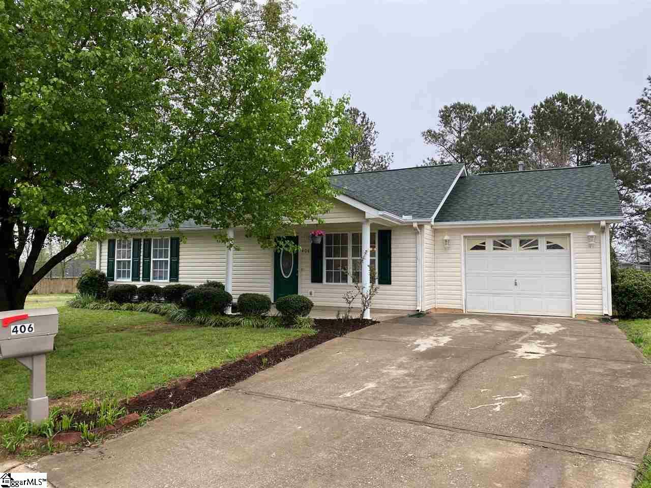 Property Photo:  406 Ariel Court  SC 29644 