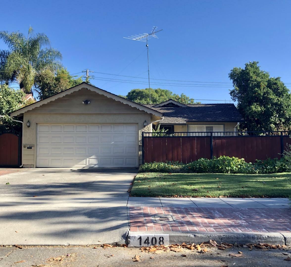 Property Photo:  1408 Mercer Avenue  CA 95125 