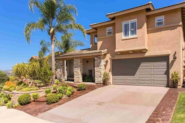 Property Photo:  647 Edgewater Drive  CA 92078 