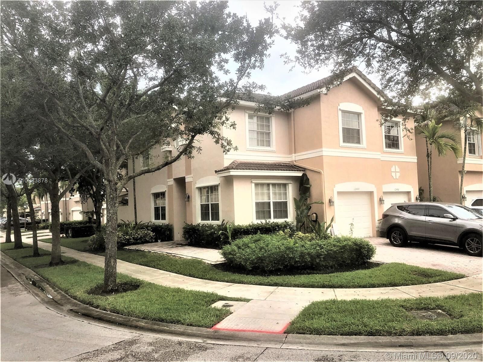 Property Photo: 12444 SW 42nd St FL 33027
