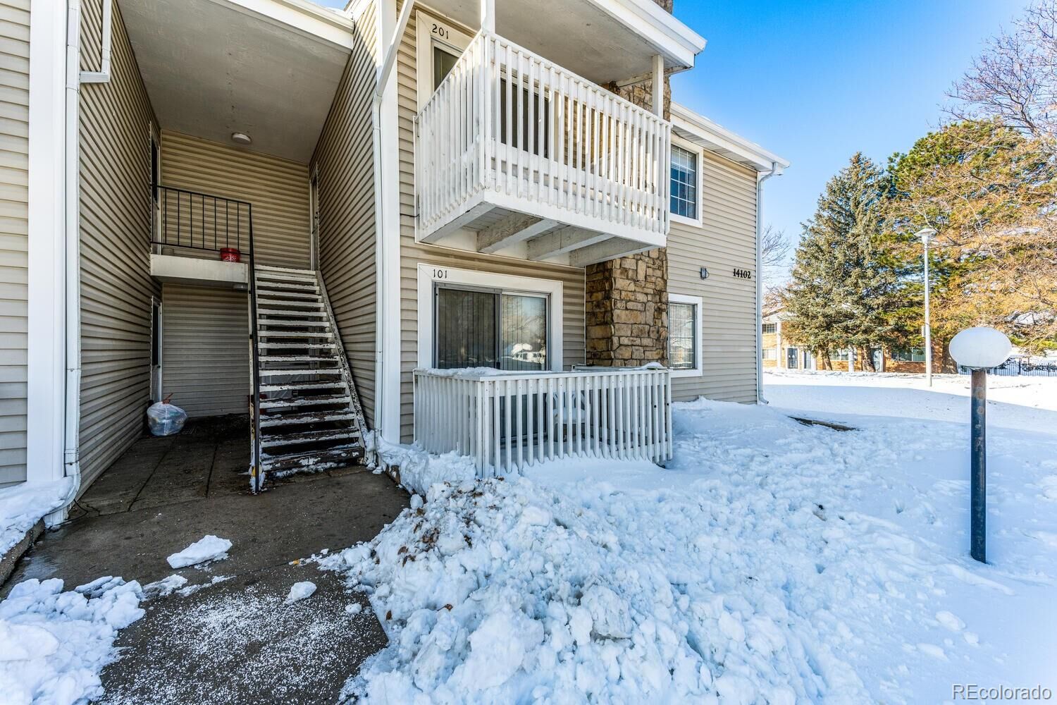 Property Photo: 14102 E Colorado Drive 201 CO 80012