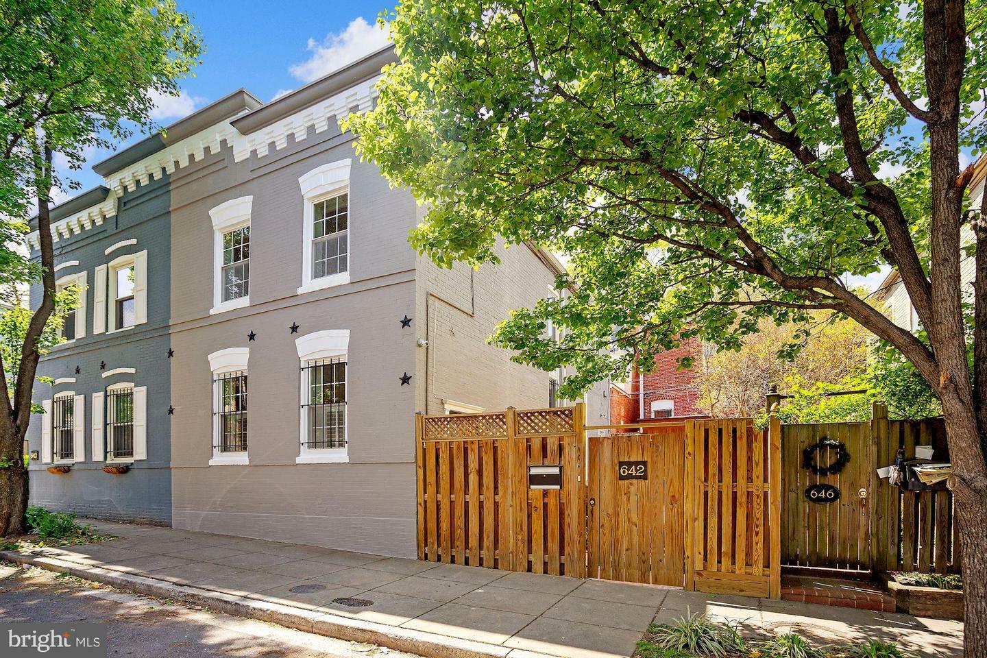 Property Photo: 642 Pickford Place NE DC 20002