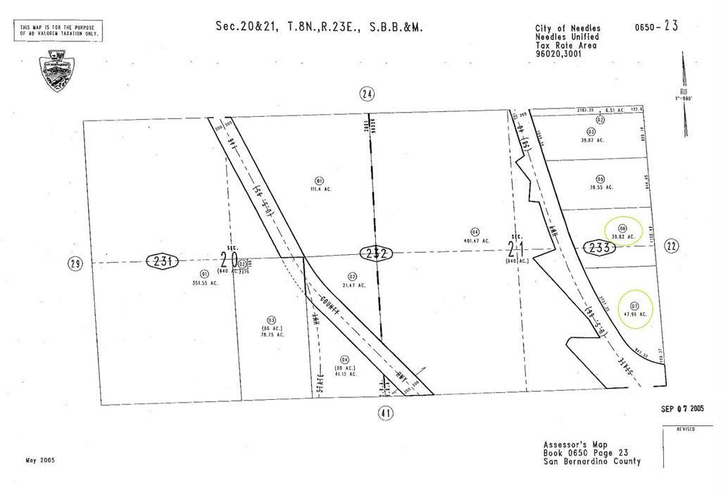 Property Photo:  650233 07 Interstate-40/Five Mile Road  CA 92363 