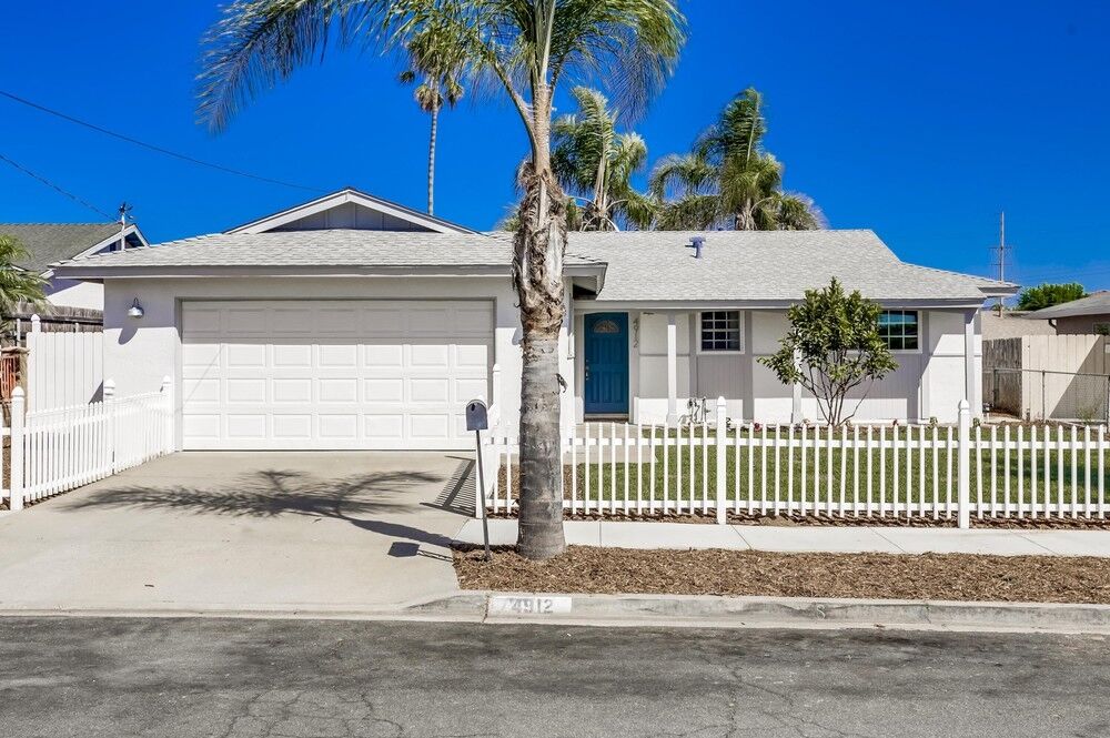Property Photo: 4912 Roja Dr CA 92057