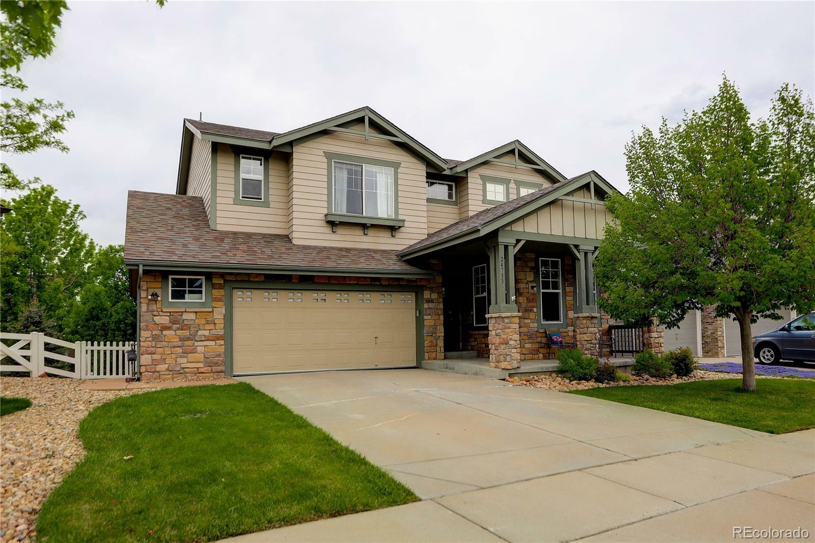 Property Photo: 24733 E Gunnison Drive CO 80018