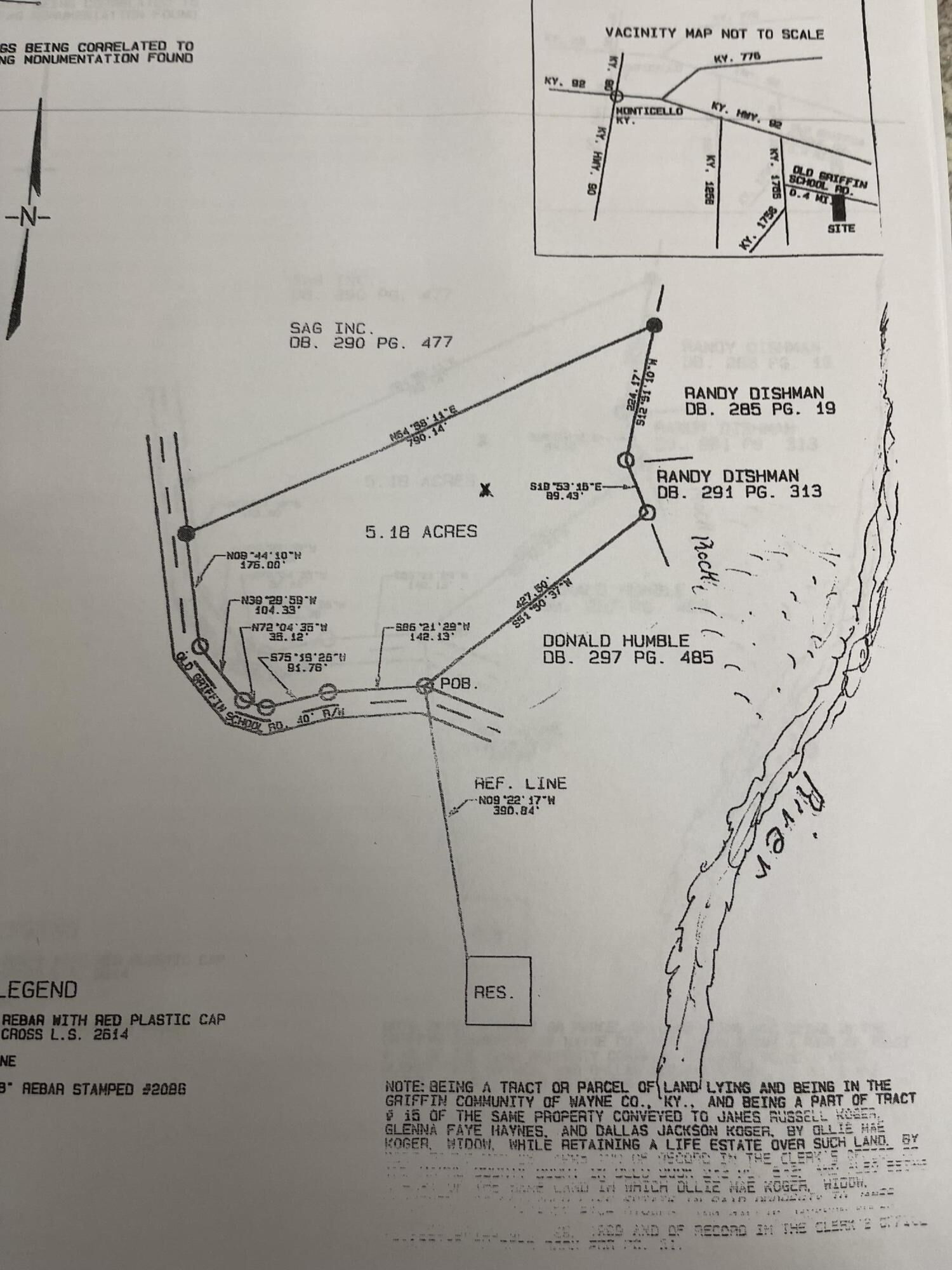 Property Photo:  0 Off Hwy 1756 Slip Rock Canyon  KY 42633 