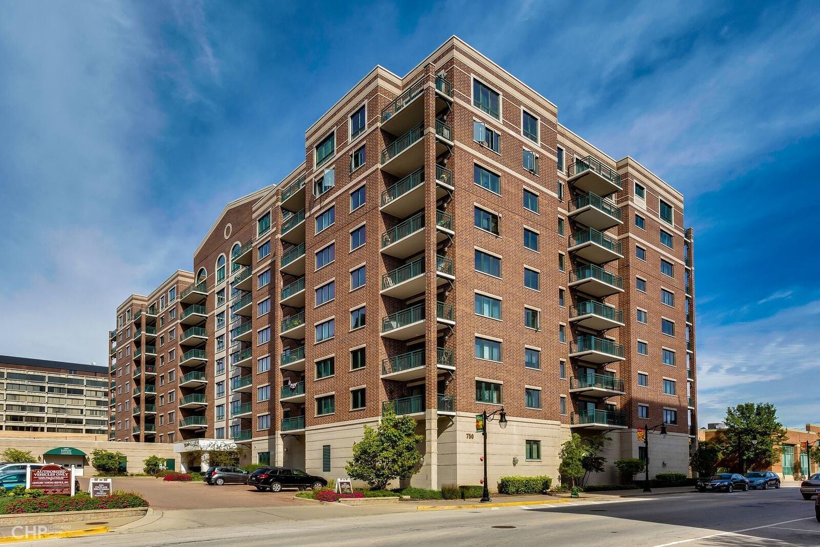 Property Photo: 750 Pearson Street 1-908 IL 60016