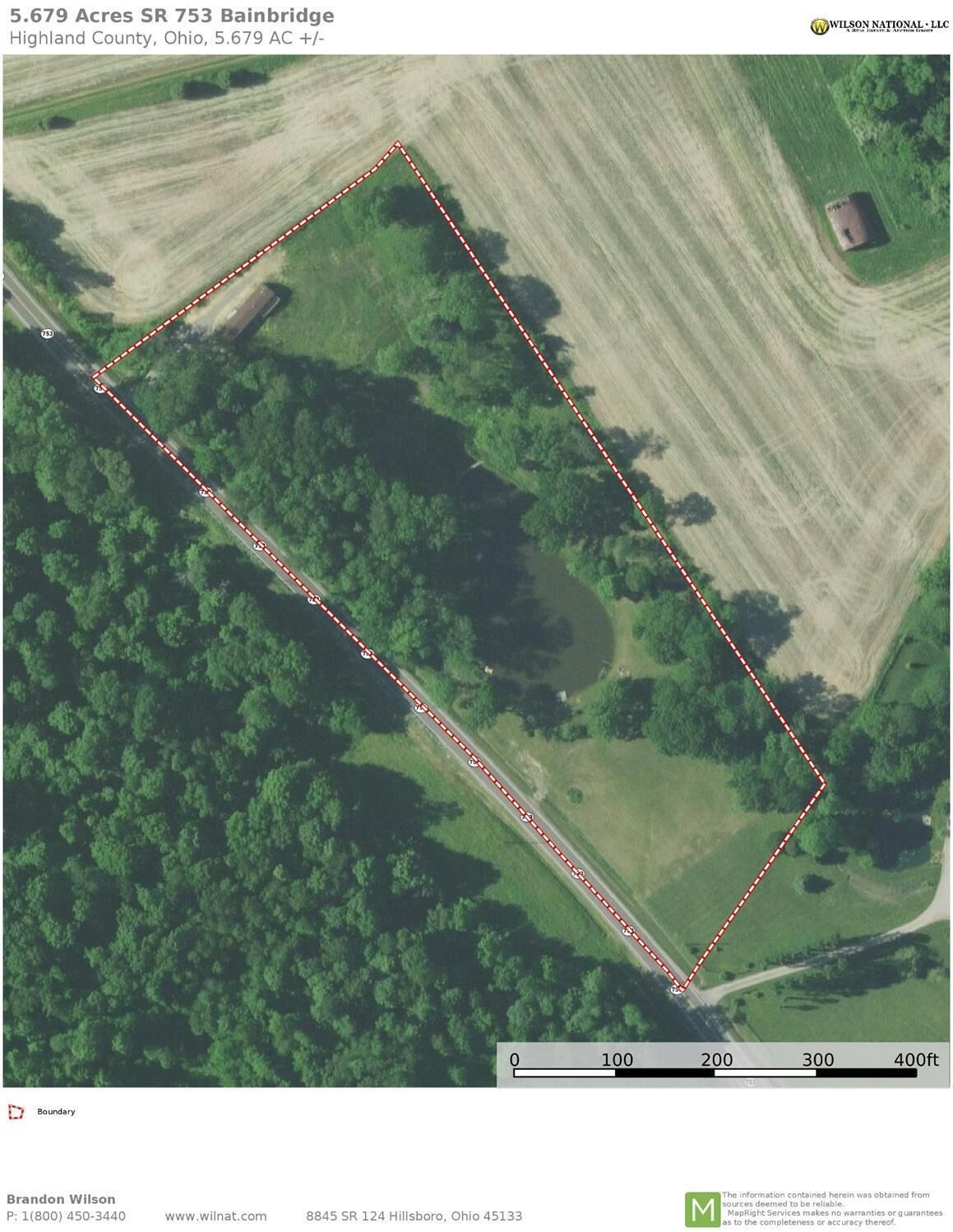 Property Photo:  5016 St Rt 753  OH 45612 