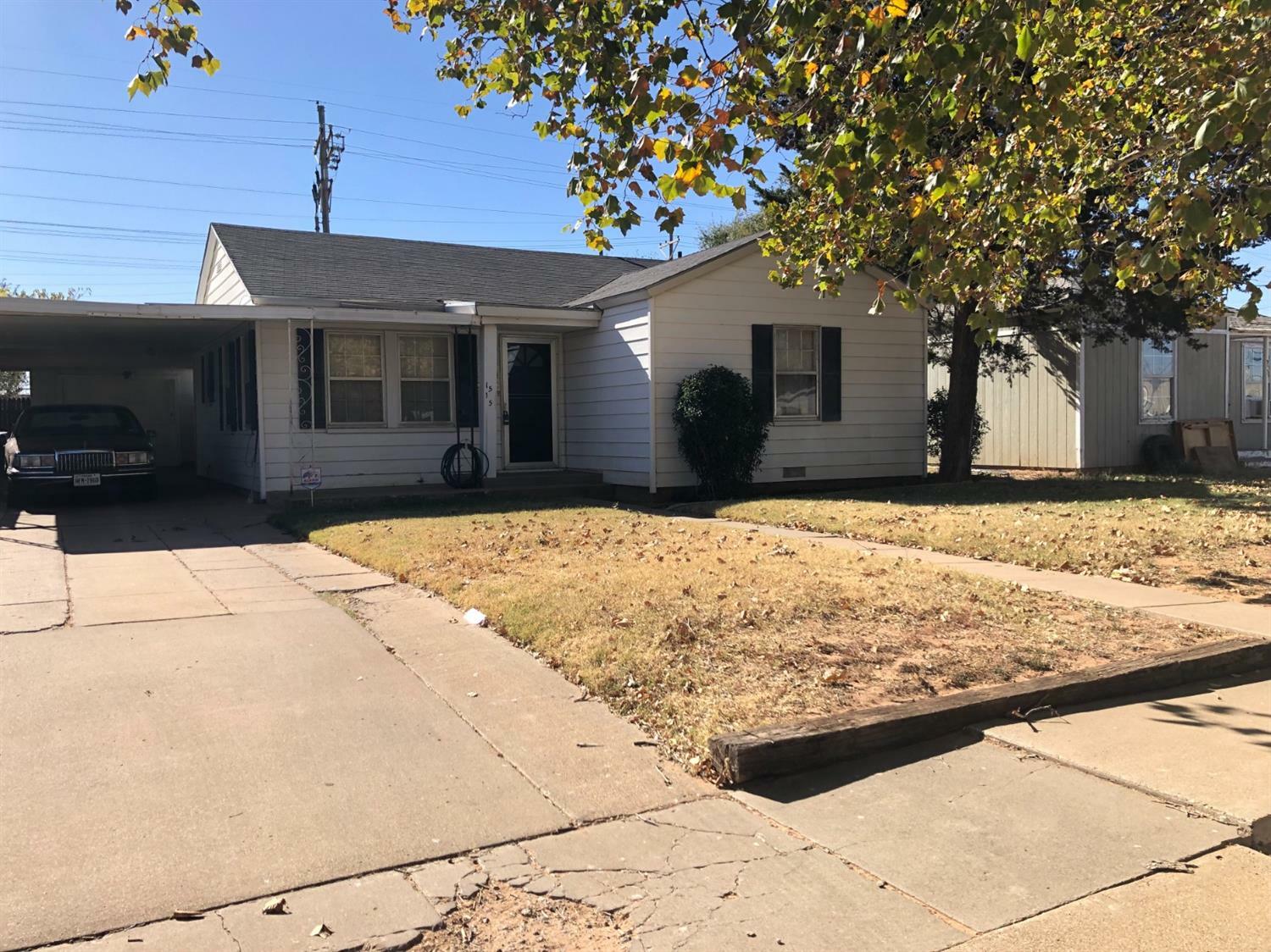 Property Photo: 1515 33rd Street TX 79411