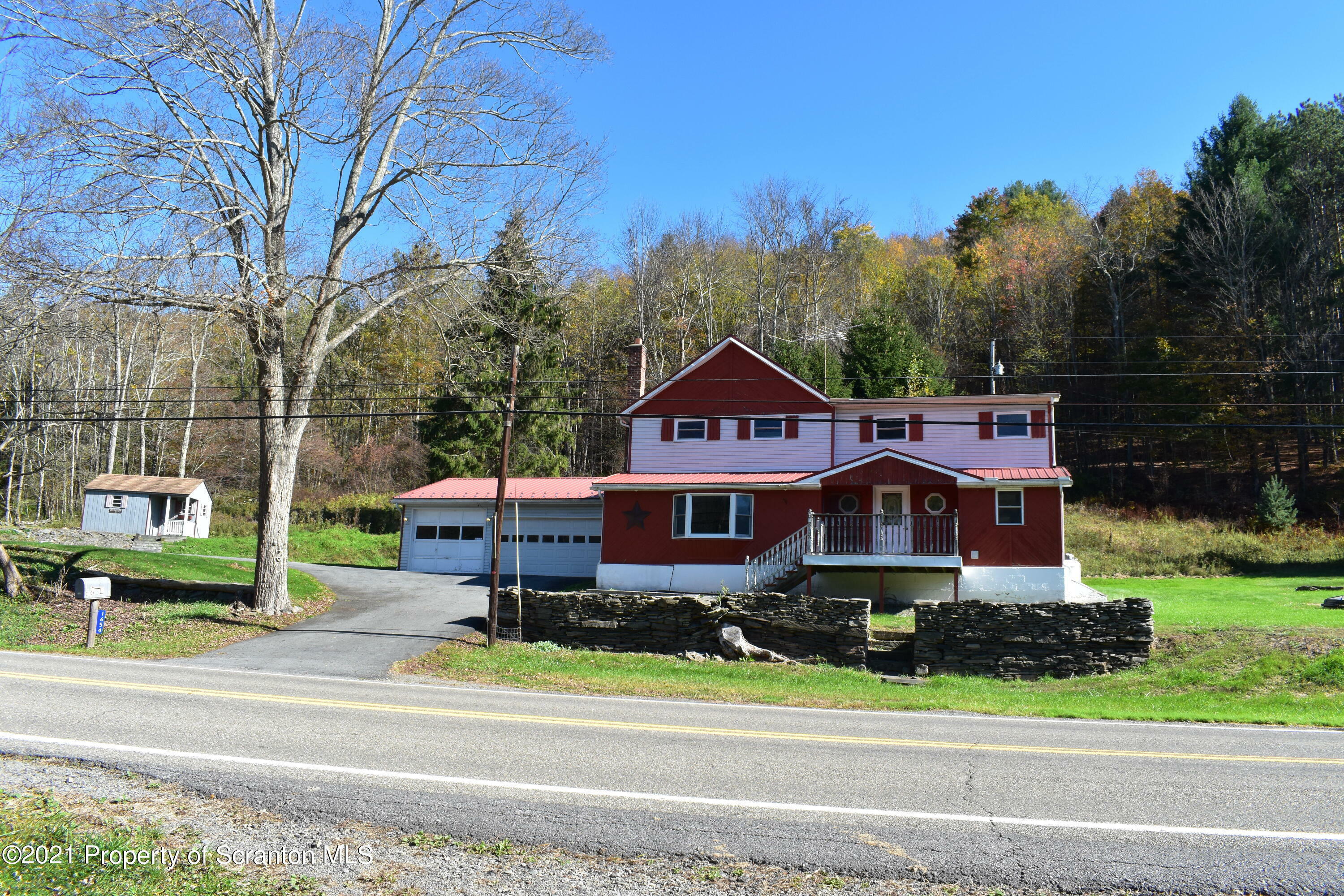 Property Photo:  1654 State Route 167  PA 18824 