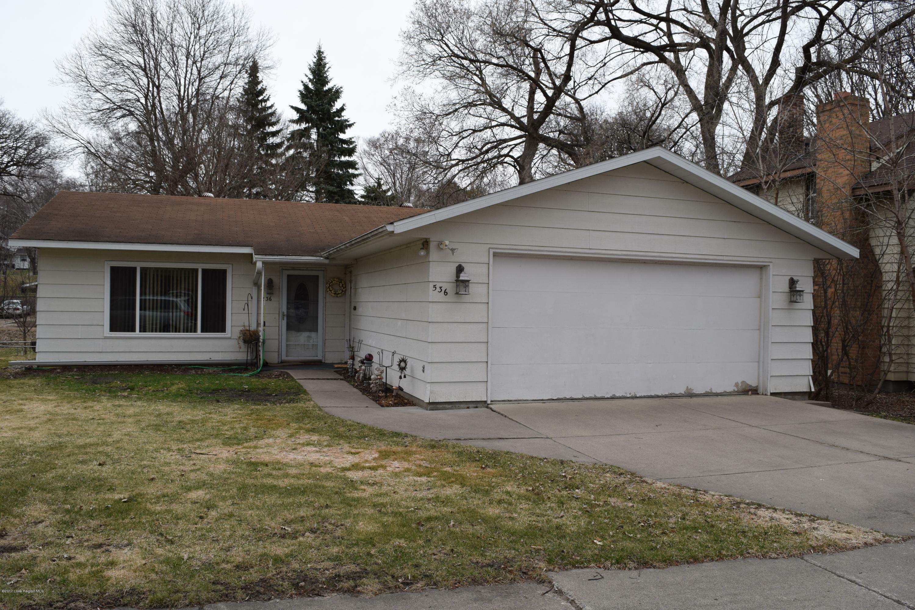 Property Photo: 536 Laurel Street MN 56537
