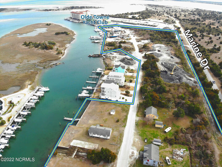 Property Photo: 201 Marine Drive NC 28557