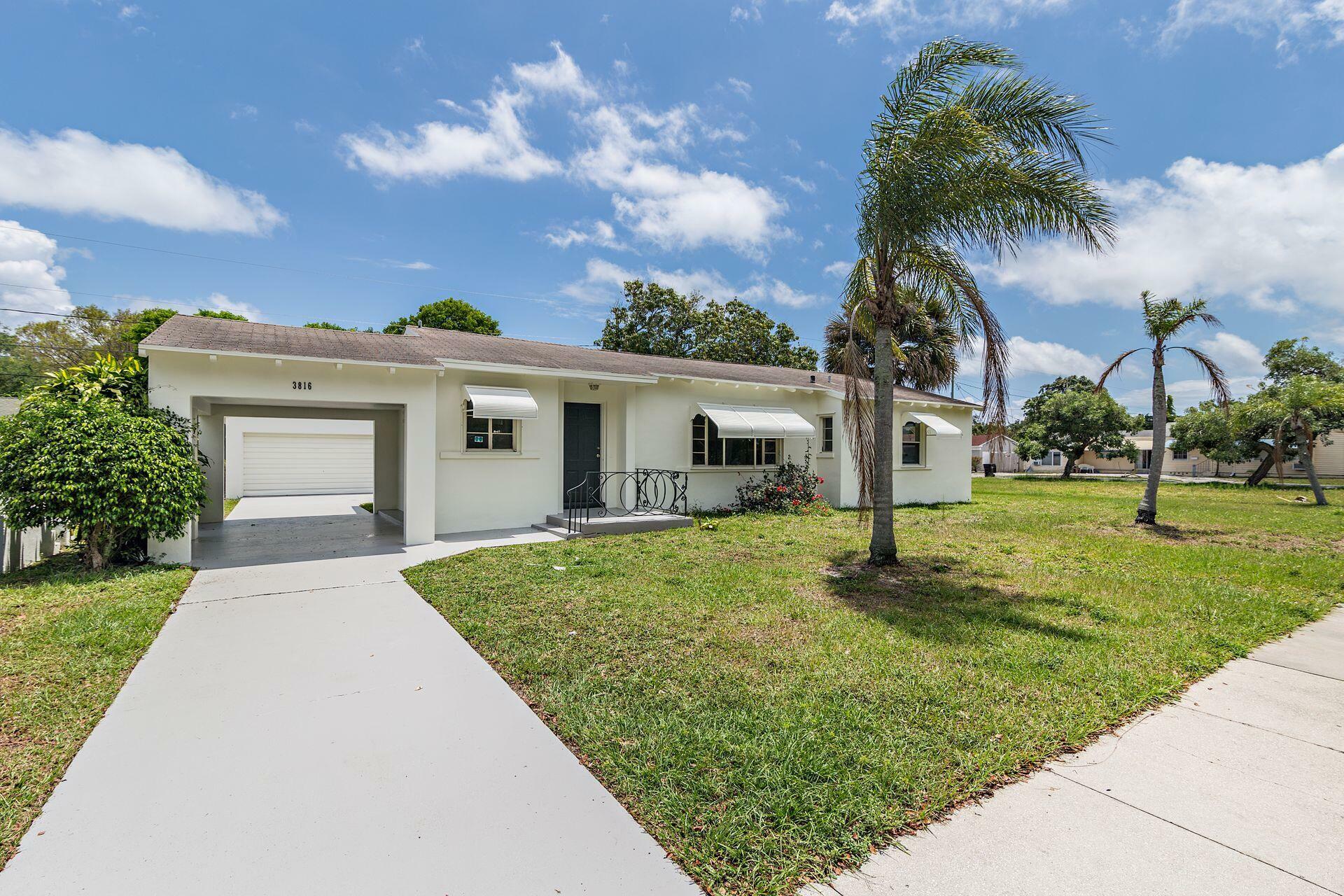 Property Photo: 3816 Merrill Avenue FL 33405