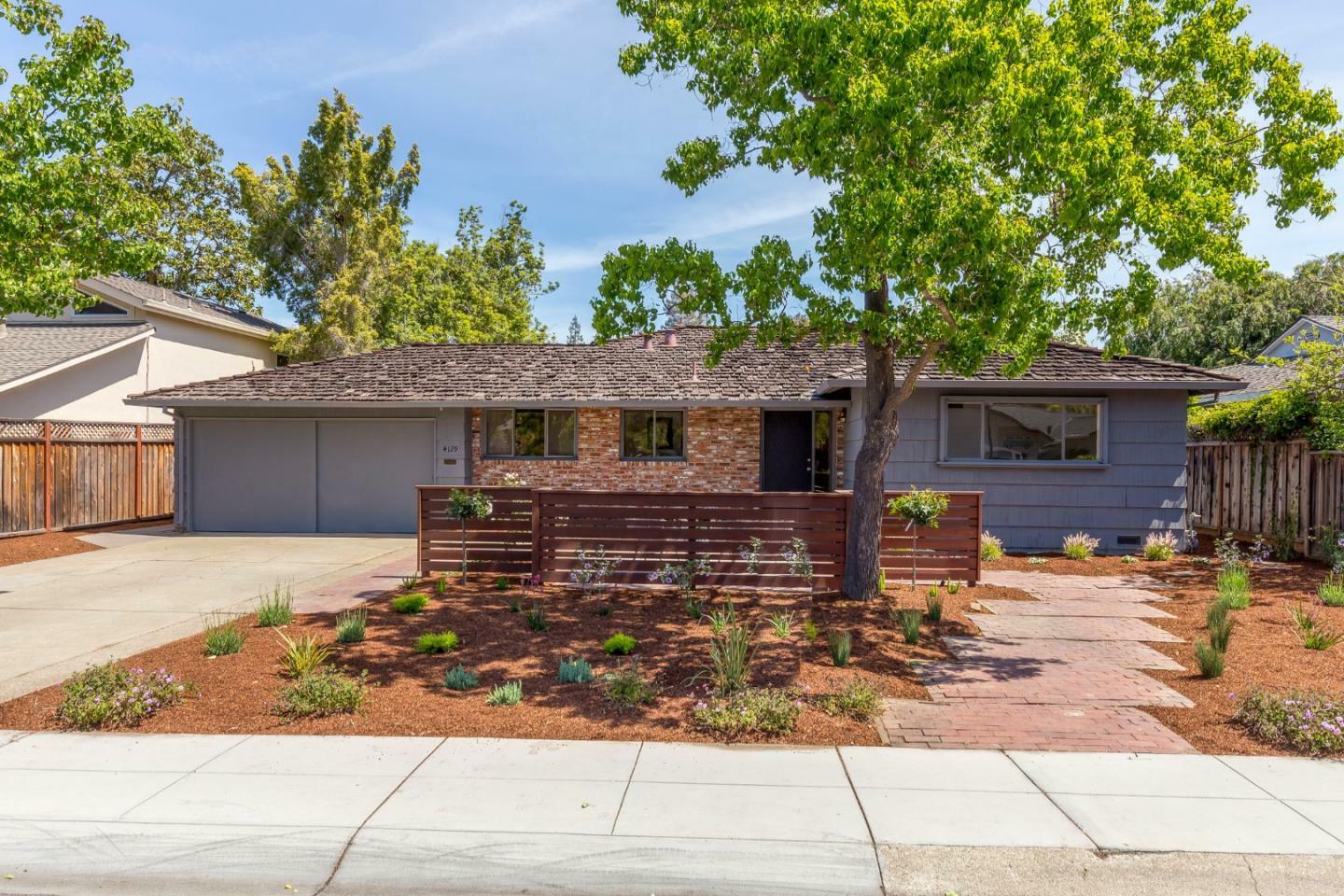 Property Photo:  4129 Donald Drive  CA 94306 