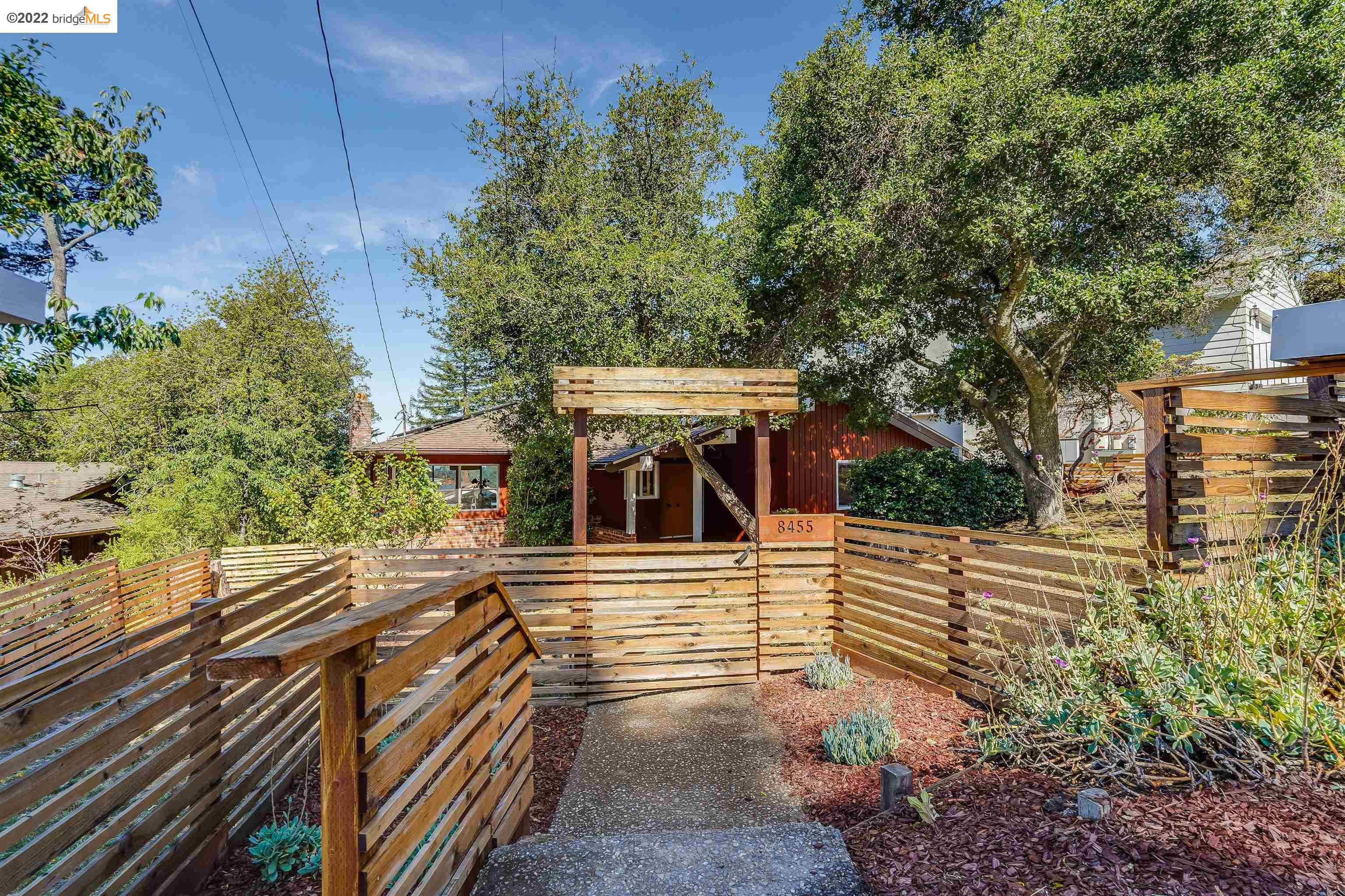 Property Photo: 8455 Pine Hills Drive CA 94611