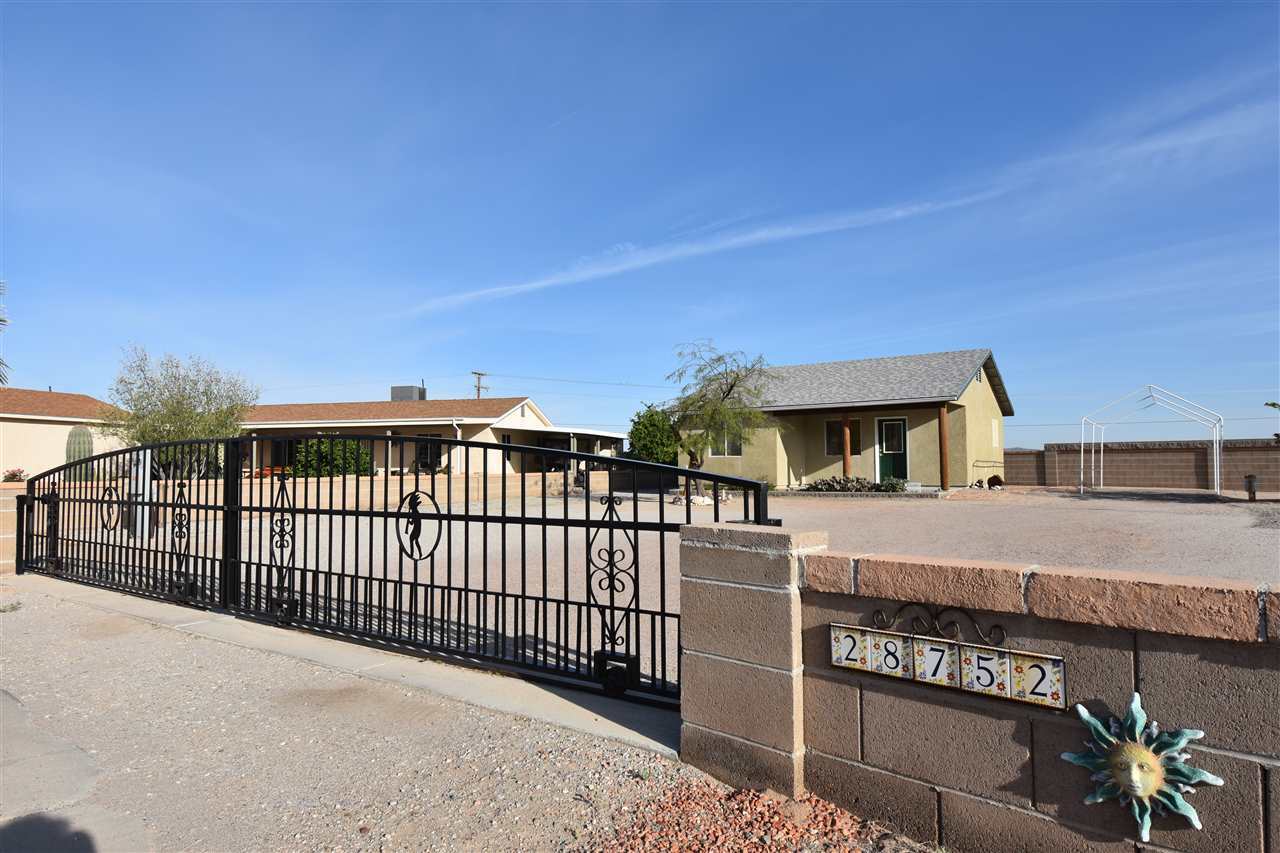 Property Photo:  28752 Canal Ave Coyote Wash  AZ 85356 