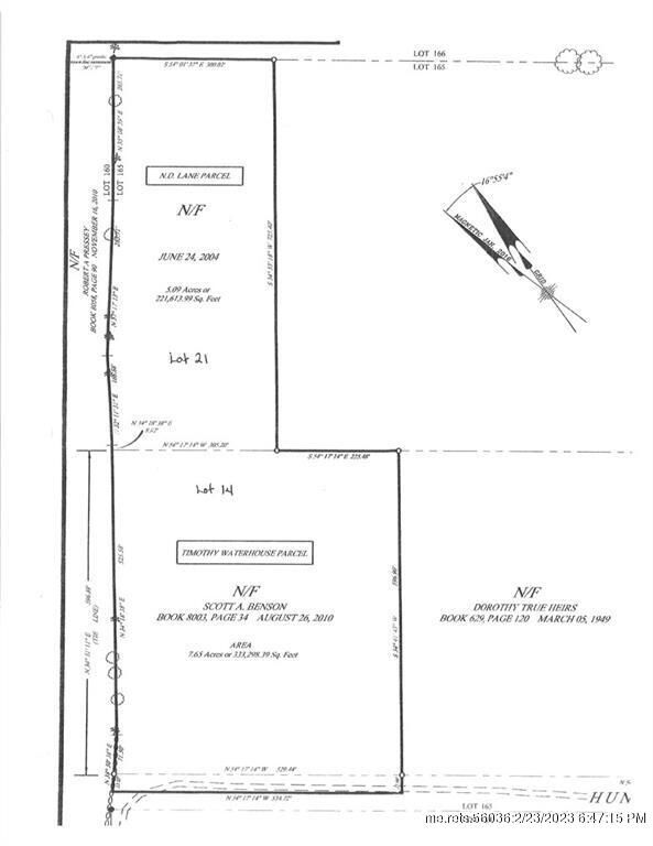 Property Photo:  Lots 14 & Hunt Road  ME 04274 