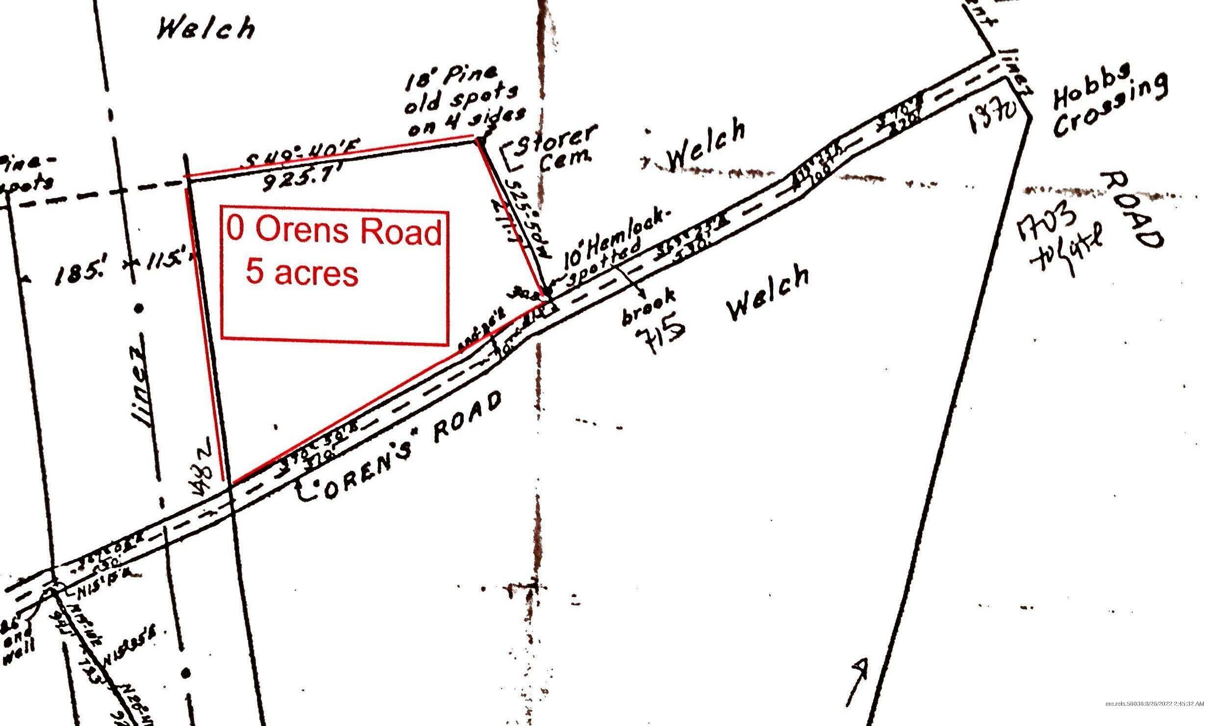 Property Photo: 0 Orens Road ME 04090