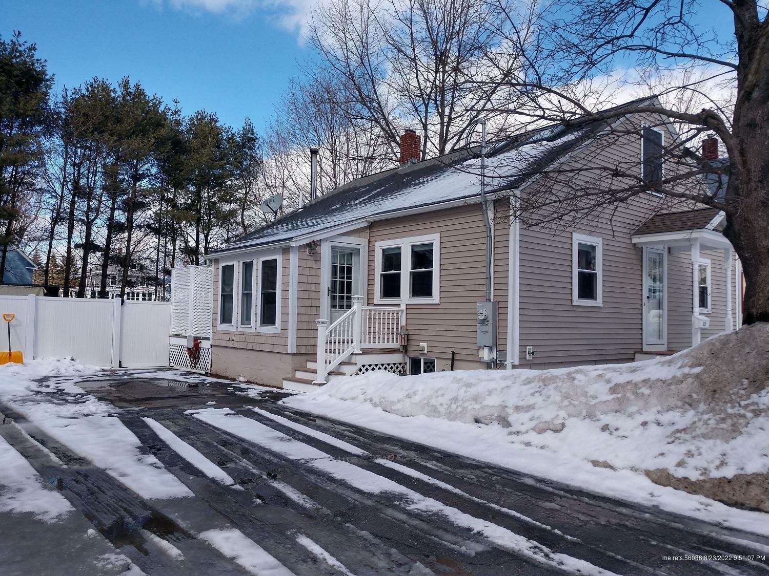 Property Photo: 15 Pearl Street ME 04073