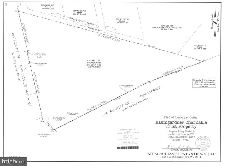 Property Photo:  0 Old Country Club Road Lot #3  WV 25414 