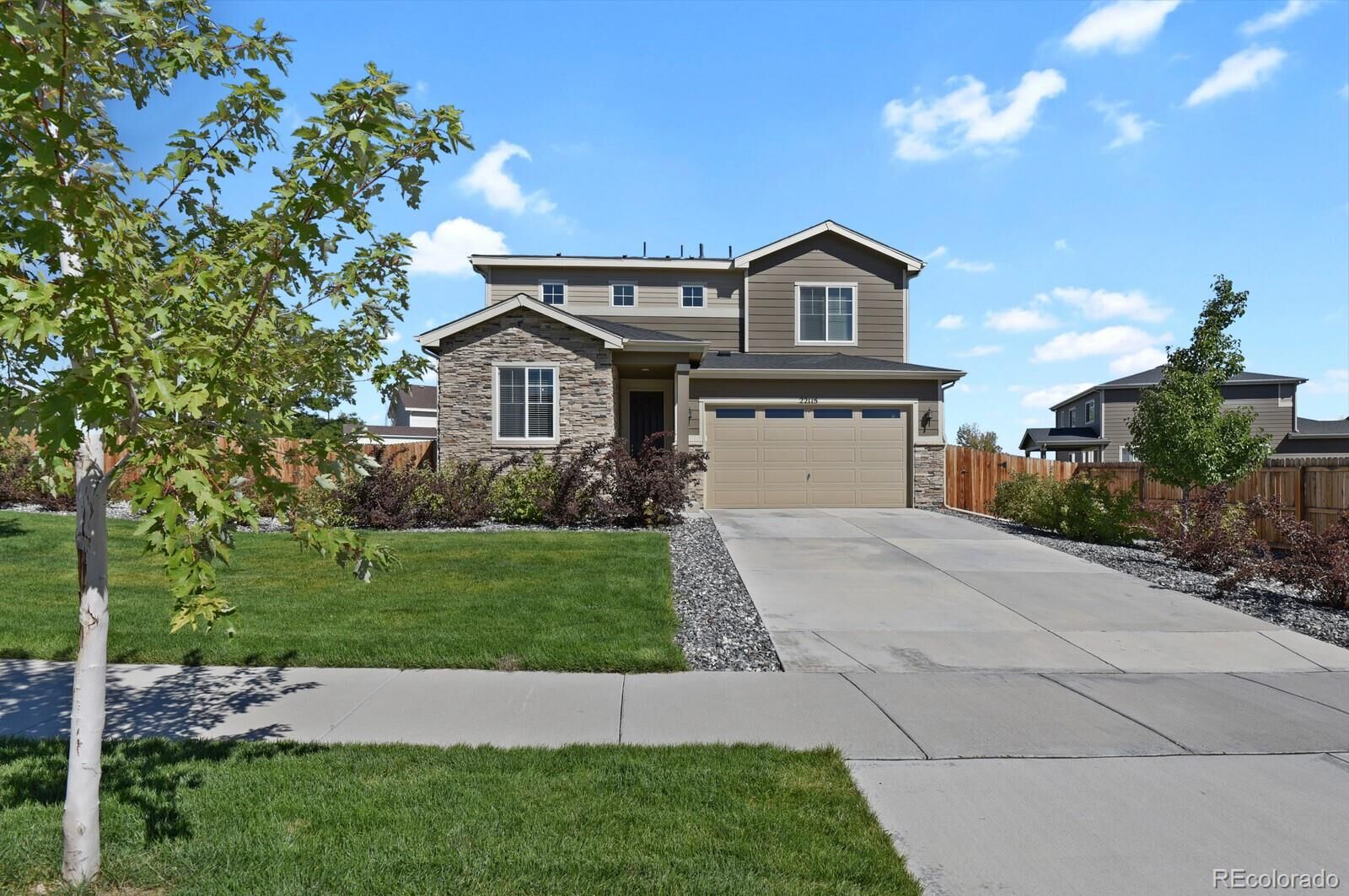 Property Photo: 22115 E Mansfield Place CO 80018