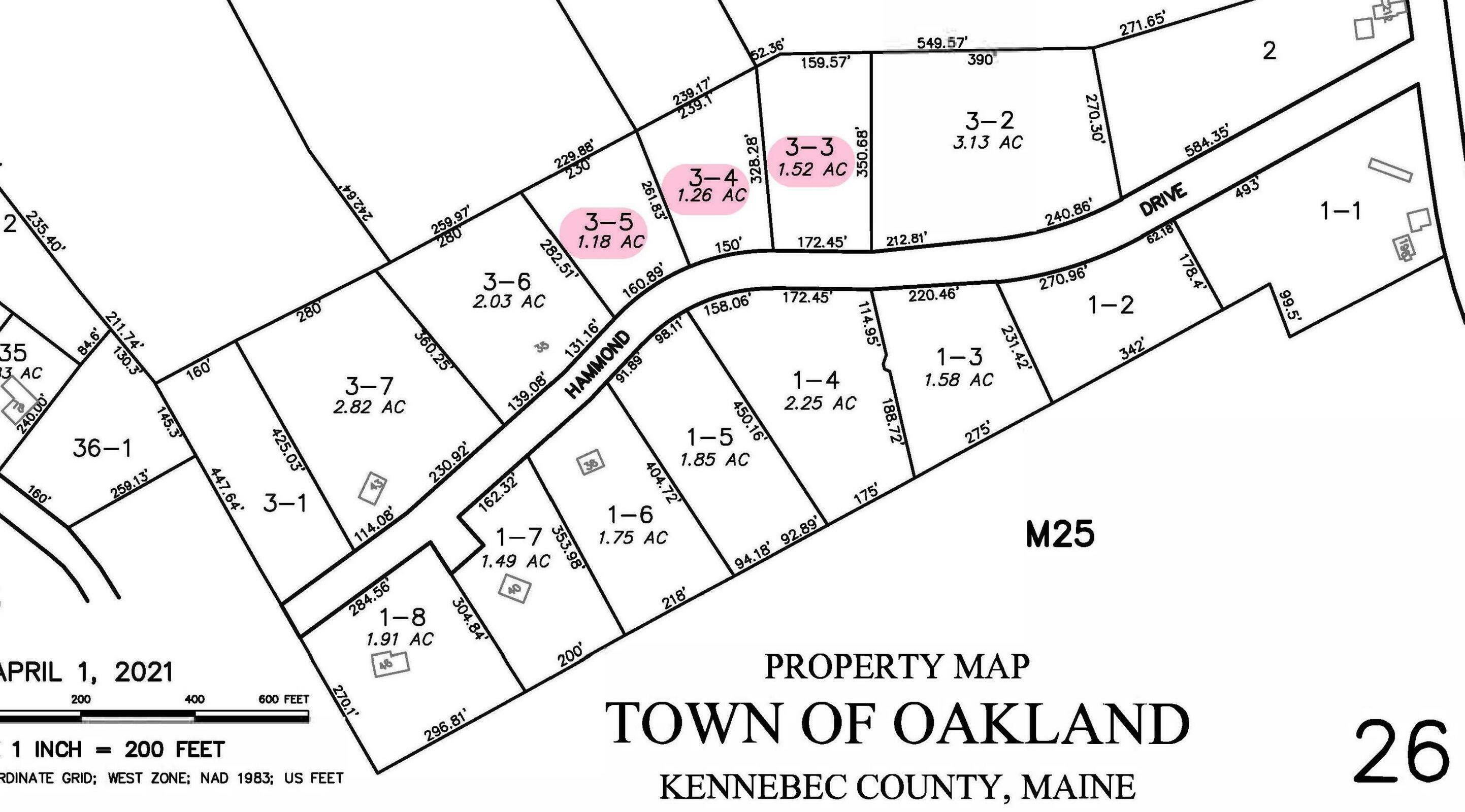 Property Photo:  Lot 3-5 Hammond Drive  ME 04963 