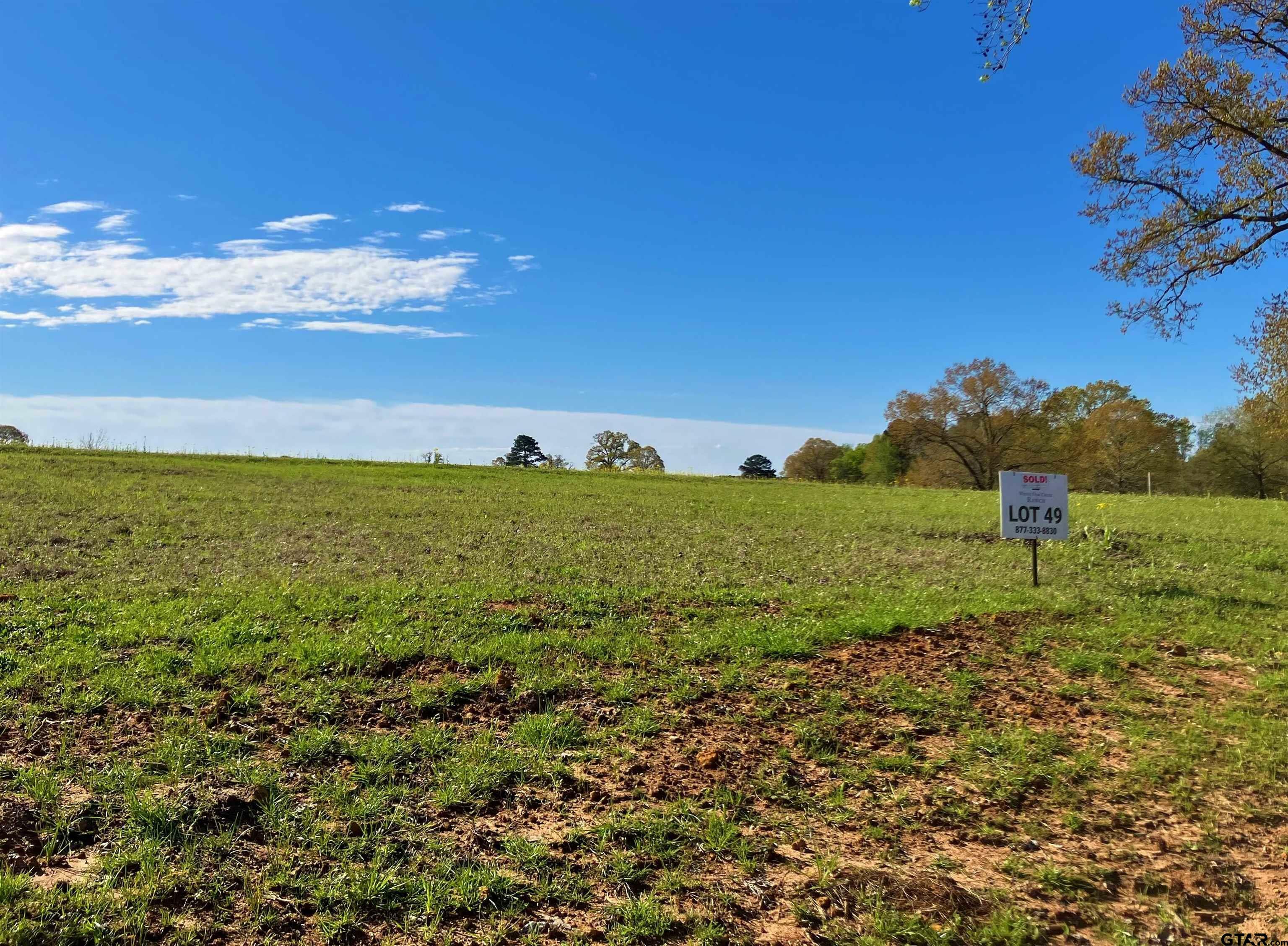 Property Photo: Lot 49 White Oak Creek Ranch TX 75755
