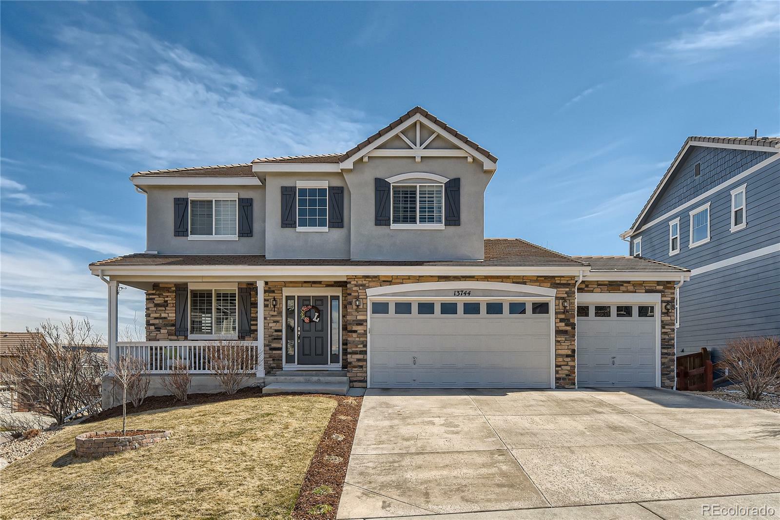 Property Photo: 13744 Worthington Place CO 80134