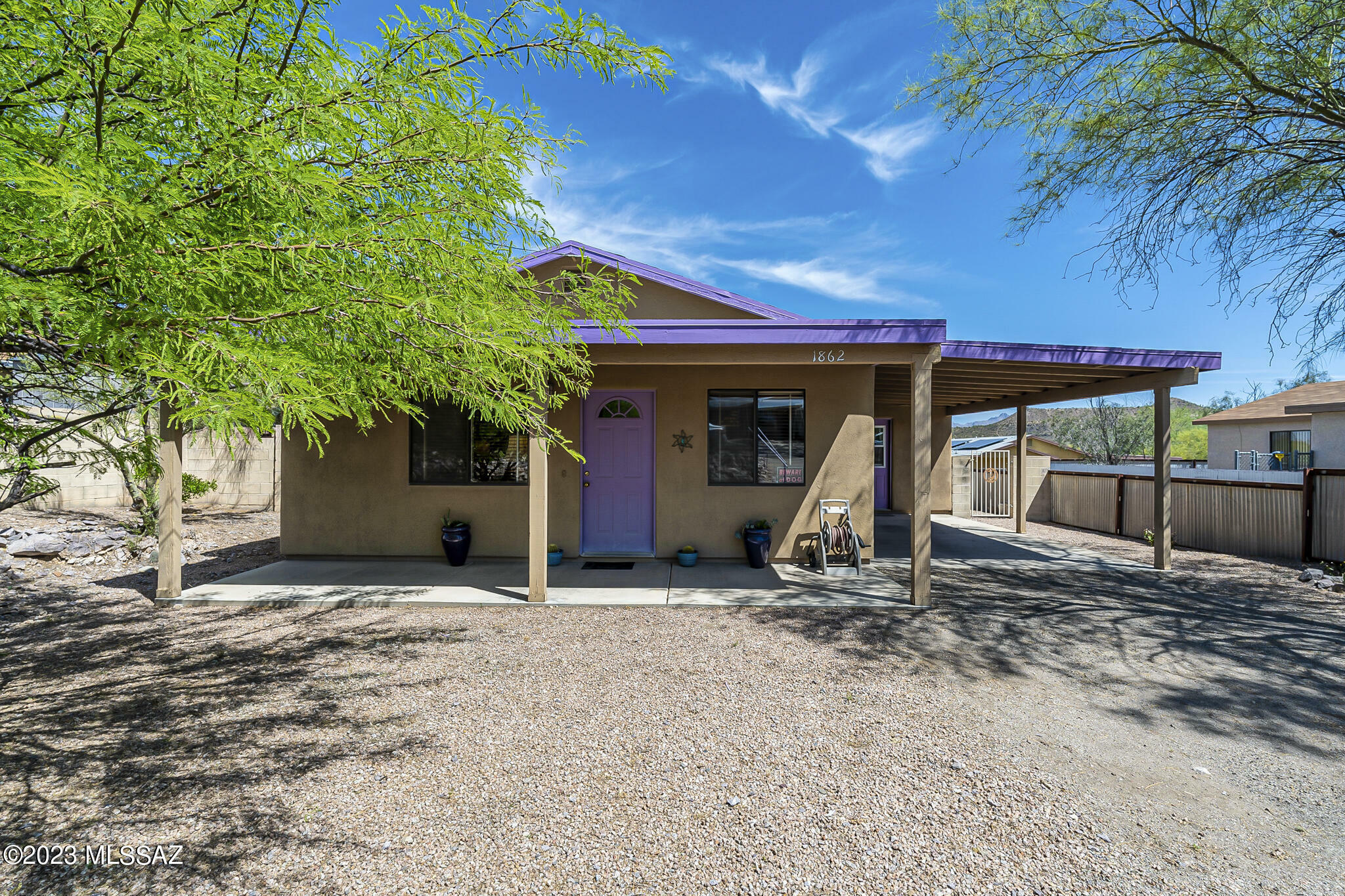 Property Photo:  1862 W King Avenue  AZ 85713 