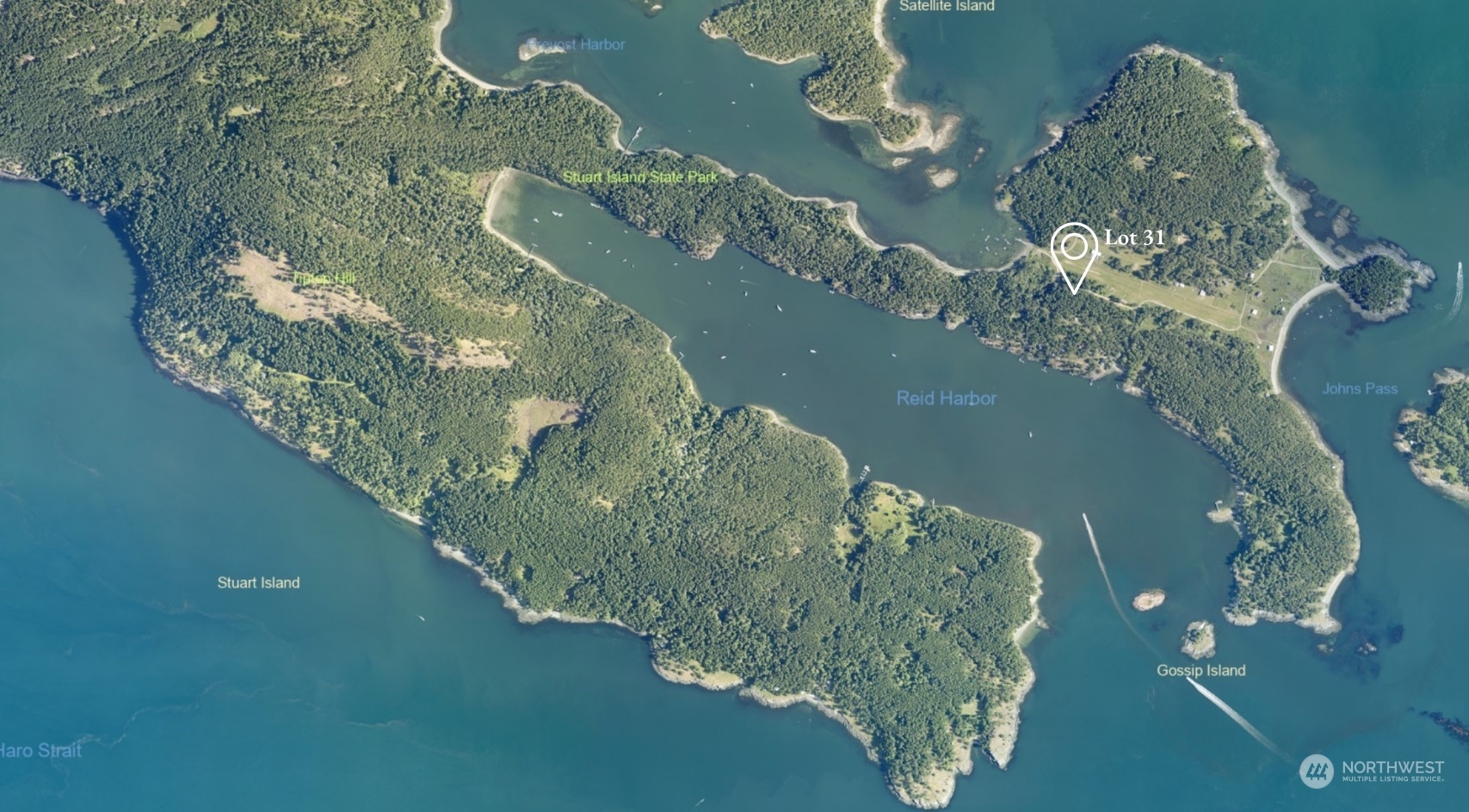 Property Photo:  31 Stuart Island Airway Park  WA 98250 