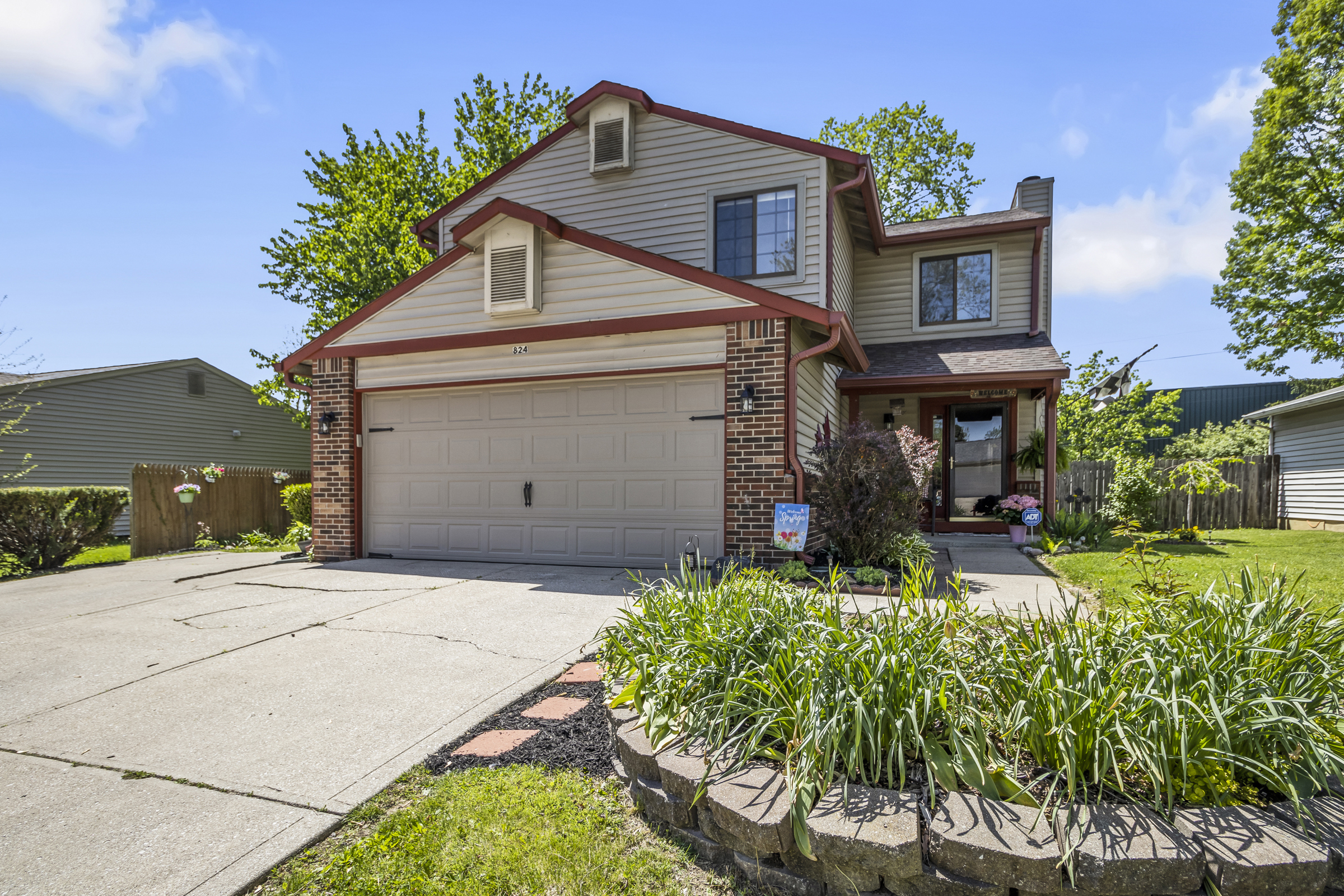 Property Photo:  824 Prairie Depot  IN 46241 