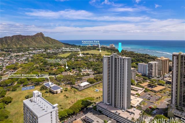 Property Photo:  2600 Pualani Way 1404  HI 96815 