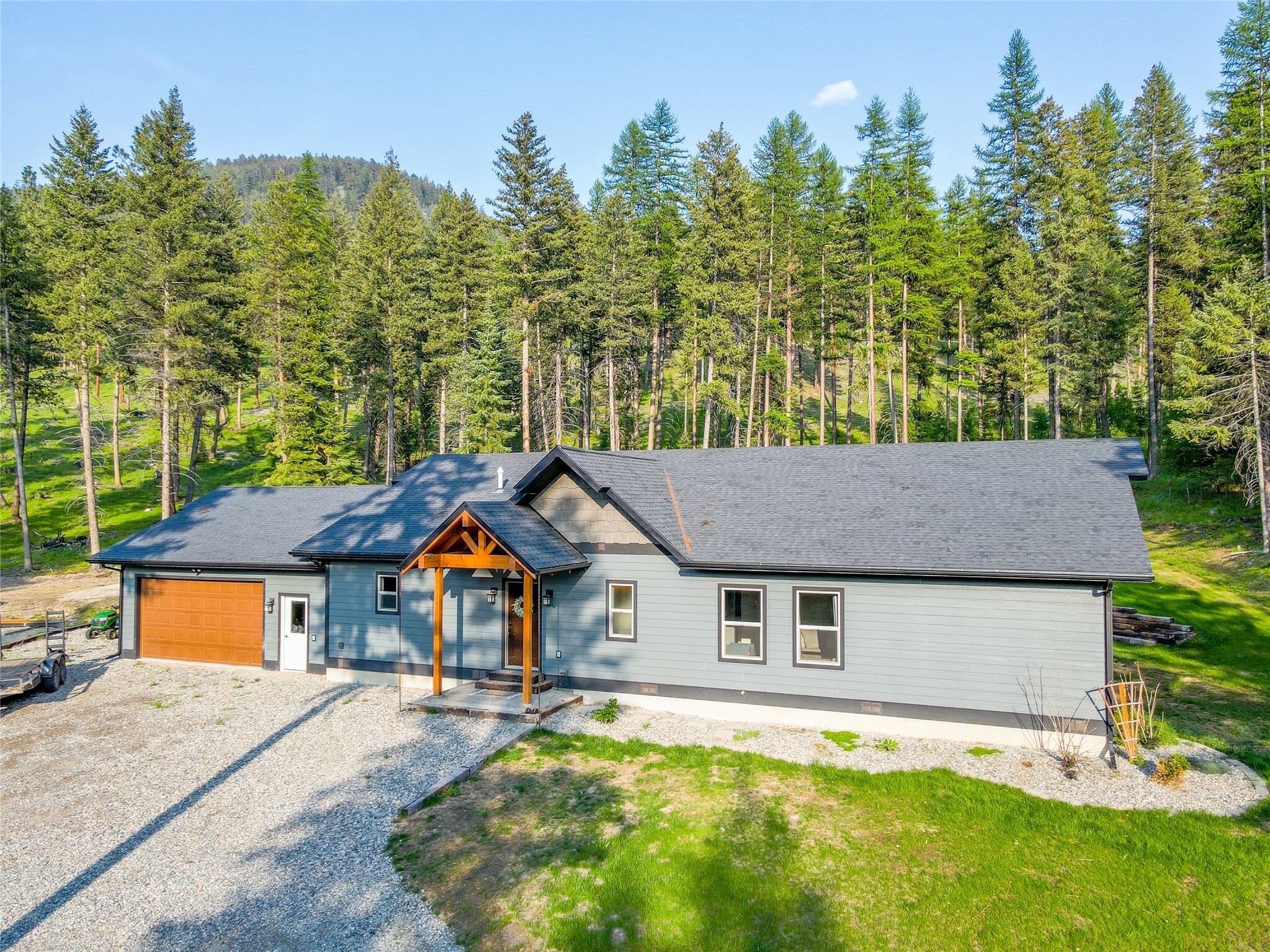 Property Photo:  1620 Swede Mountain Road  MT 59923 