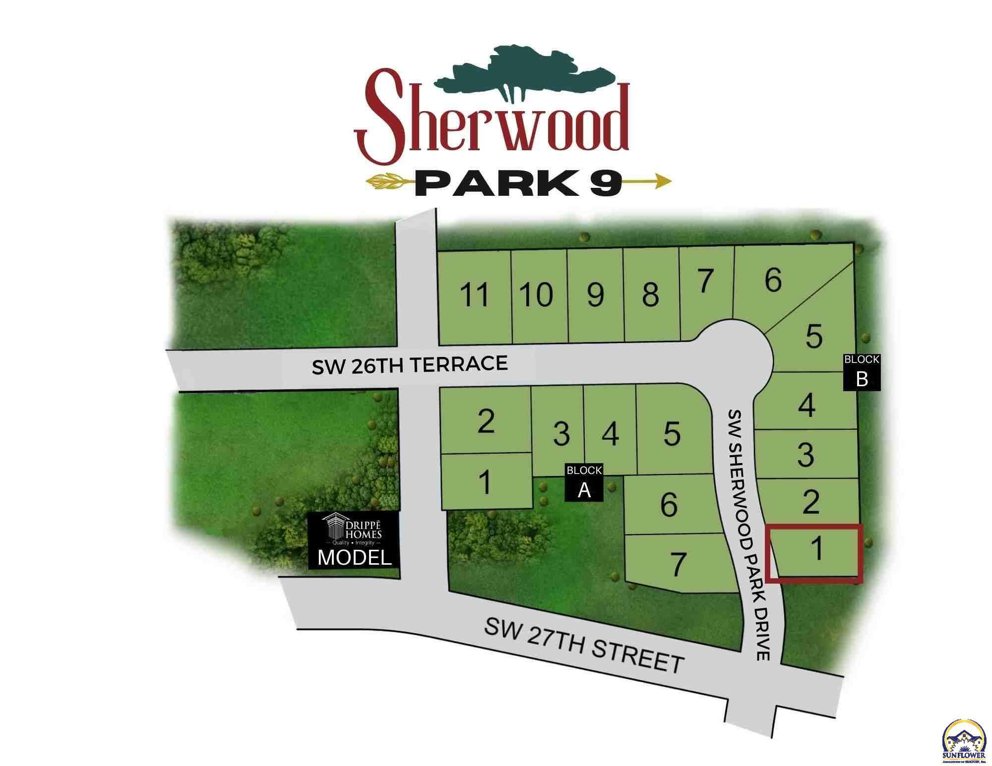 Property Photo:  0000 Lot 1B SW Sherwood Park Dr Lot 1, Block B  KS 66614 