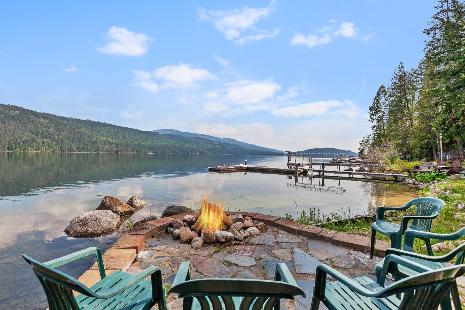 Property Photo:  411 N Pinto Point Rd.  ID 83821 